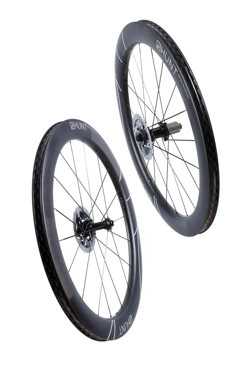Hunt 60 Limitless Ud Carbon Spoke Disc Wheelset 1