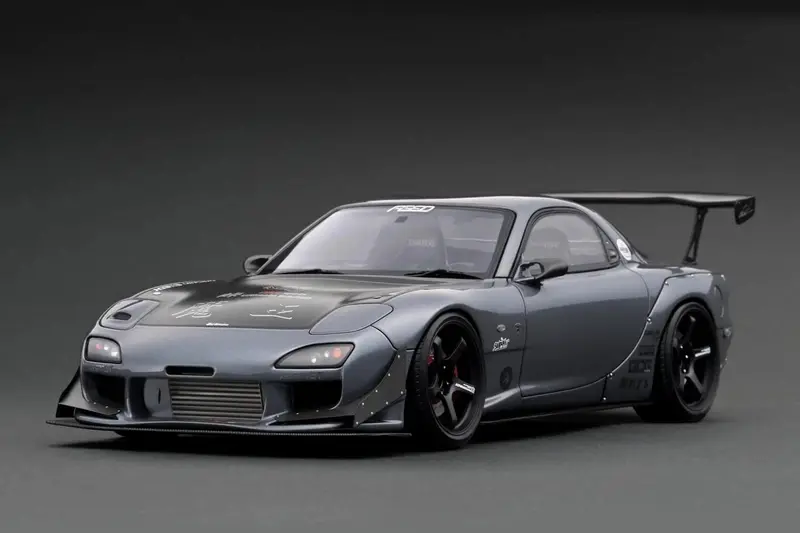 Ignition Model 1:18 Mazda Feed Rx-7 (Fd3s) 魔王 Gun Metallic 1
