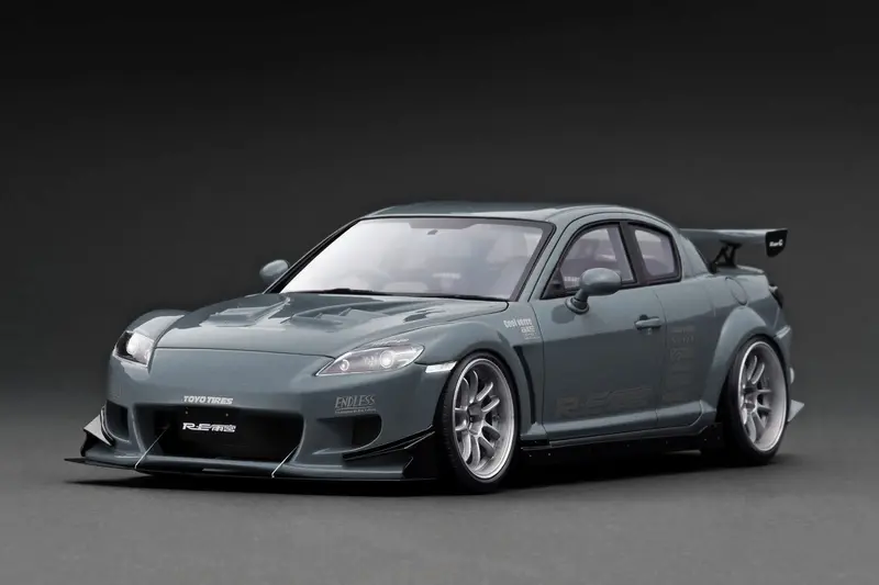 Ignition Model 1:18 Mazda Rx-8 (Se3p) Re Amemiya In Matte Gun Metallic 1