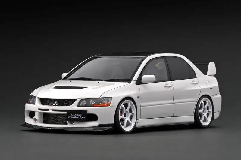Ignition Model 1:18 Mitsubishi Lancer Evolution Ix (Ct9a) In White 1