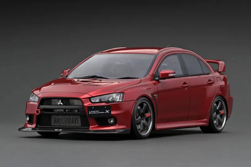 Ignition Model 1:18 Mitsubishi Lancer Evolution X (Cz4a) Metallic Red 1