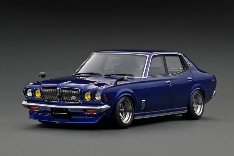 Ignition Model 1:18 Nissan Bluebird U 2000Gtx (G610) In Blue Metallic 1