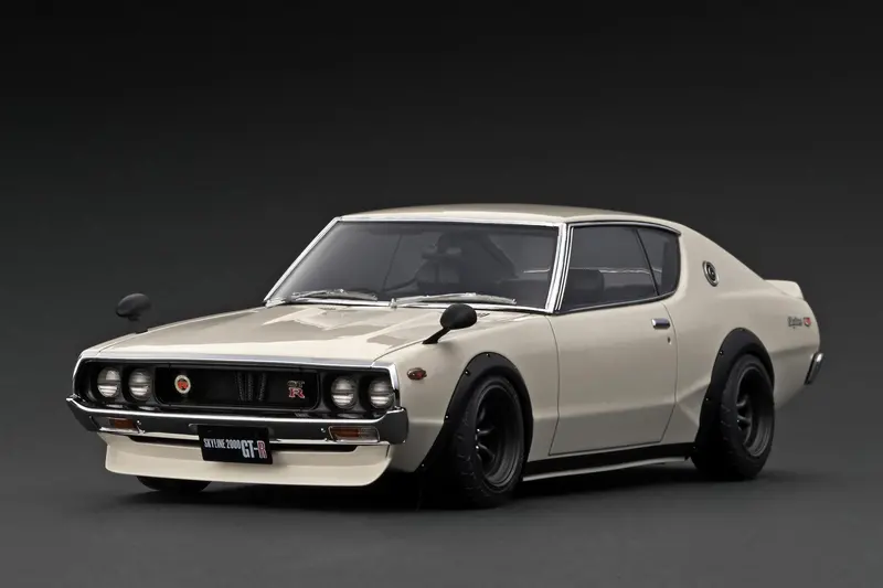 Ignition Model 1:18 Nissan Skyline 2000 Gt-R (Kpgc110) In Ivory White 1