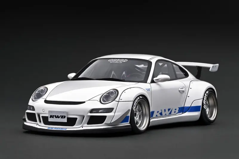 Ignition Model 1:18 Porsche 997 Gt3 In White 1