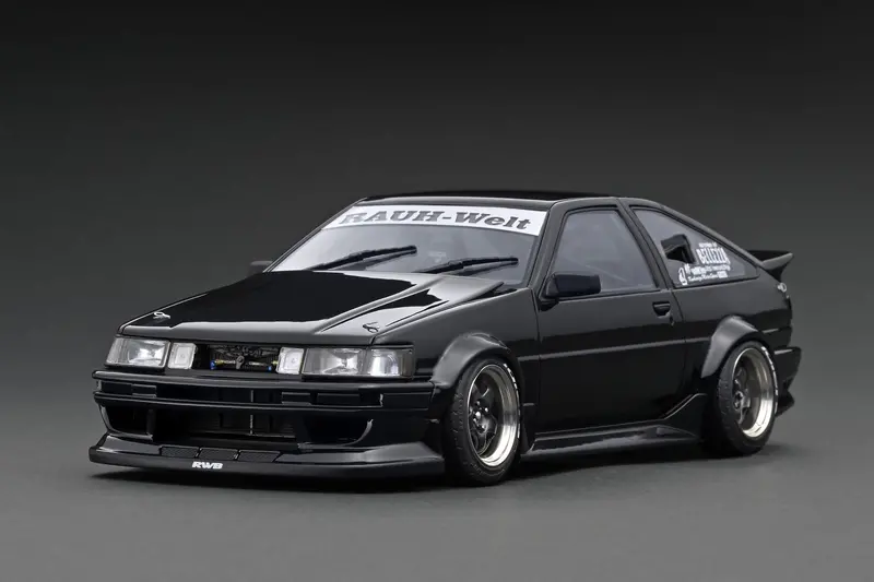 Ignition Model 1:18 Toyota Ae86 Rwb In Black 1