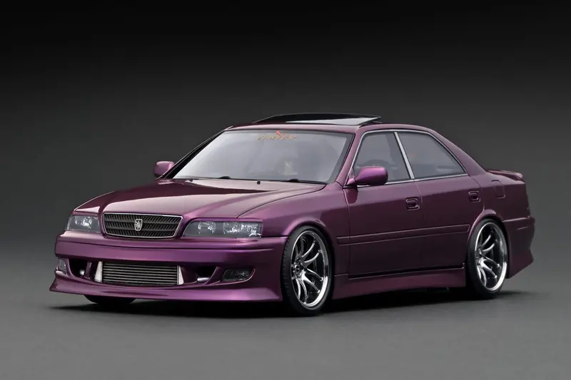 Ignition Model 1:18 Toyota Chaser (Jzx100) Vertex In Purple Metallic 1