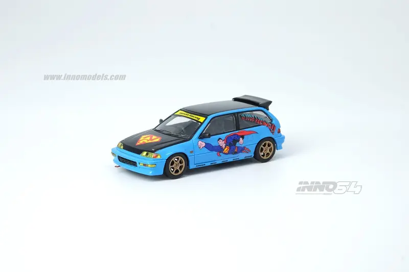 Inno Models 1:64 Honda Civic Ef9 No Good Racing "Superman" 1
