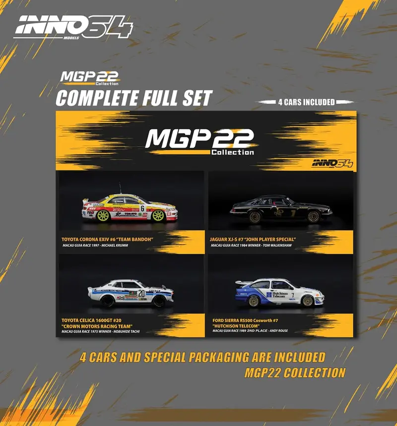 Inno64 1:64 Macau Grand Prix Box Set Collection 2022 1