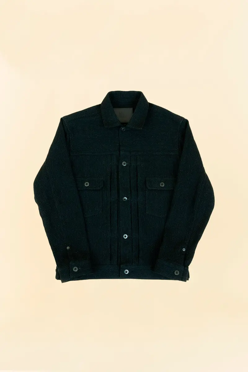 Japan Blue Sashiko Type 2 Jacket - Black 1