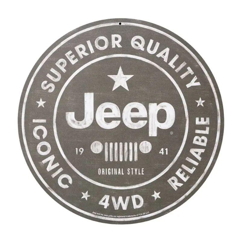 Jeep "Classic" メタルサイン 1