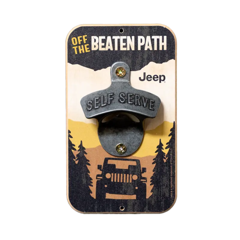 Jeep Off The Beaten Path ウォールボトルオープナー 1