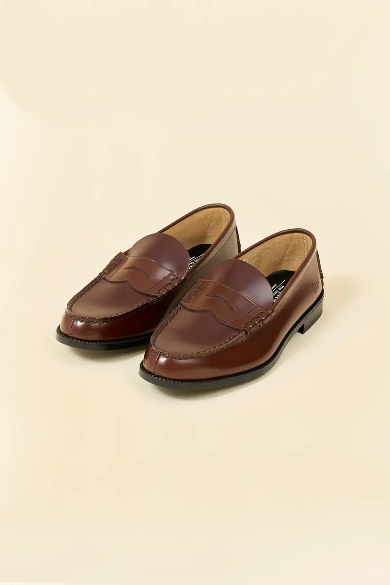 Kenford Shoes Combi Loafer - Dark Brown / Wine 1