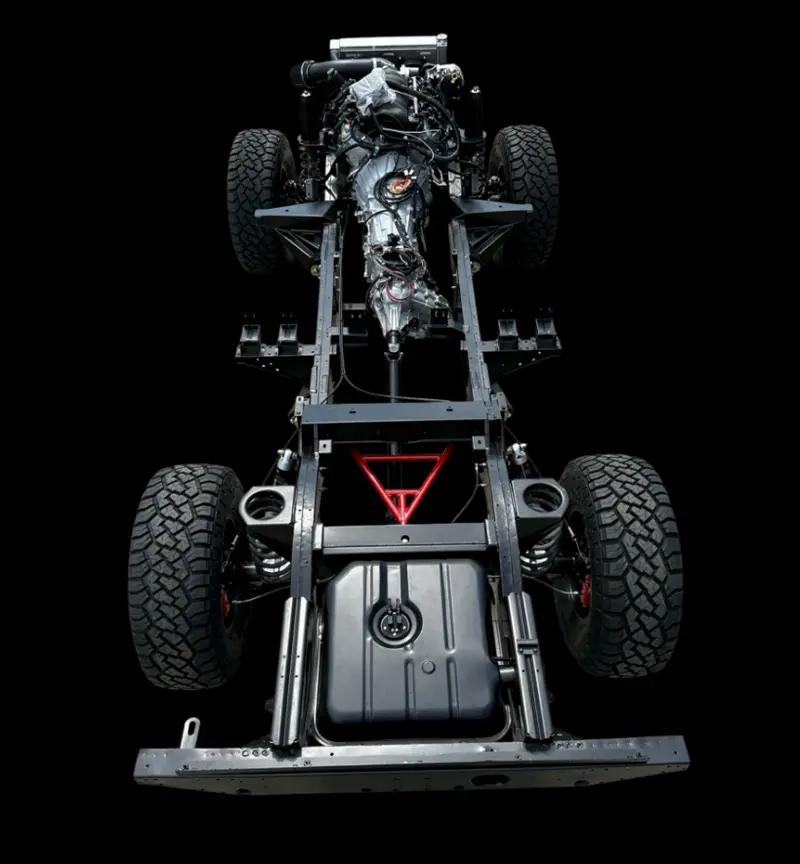 Land Rover Defender 110 Complete Turnkey Rolling Chassis With New Ls3/6L80e Powertrain Installed 1