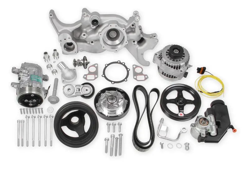 Land Rover Ls3 Right Hand Drive Front Engine Accessory Drive - Complete Kit 1