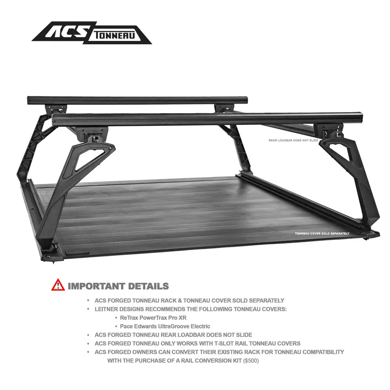 Leitner Designs Acs Forged トノカバー対応 ベッドラック (タンドラ・タコマ) 1