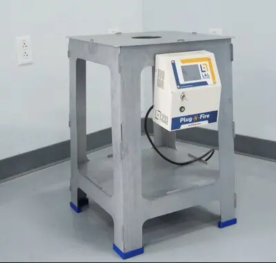 L&L Kilns : Tall Stand For Plug-N-Fire 1