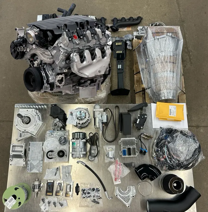 Lt1/6L80e Complete Powertrain Package For Land Rover Defender 1