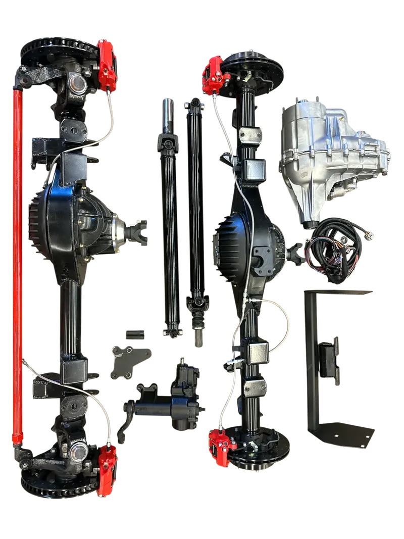 Lxp Performance Axles & Electronic Shifting From 2Wheel Drive To 4Wheel Drive Transfercase Kit For Your Defender 110/130 1