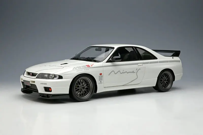 Make Up Co., Ltd / Eidolon 1:18 Nissan Skyline Gt-R (Bcnr33) Mine's Built By Legends Edition 1