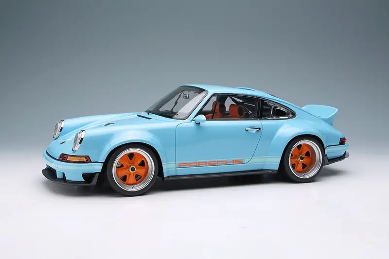 Make Up Co., Ltd / Eidolon 1:18 Porsche 911 Dls 2023 In Gulf Blue 1