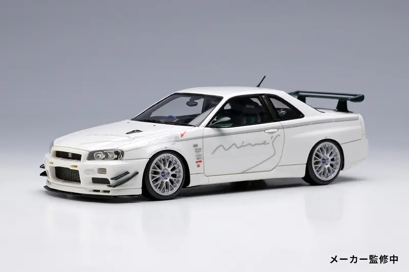 Make Up Co., Ltd / Eidolon 1:43 Nissan Skyline Gt-R (Bnr34) Mine's V-Spec N1 2021 (Bbs Wheel) 1