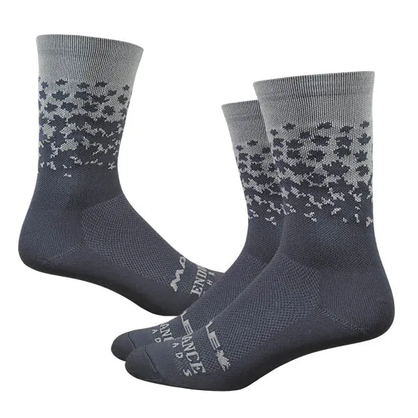 Maple Lotw 6" Race Sock - Cool Gray 1