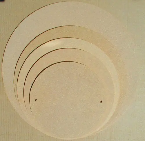 Medex Wood Fiber Pottery Bat 12" X 1/4" 1