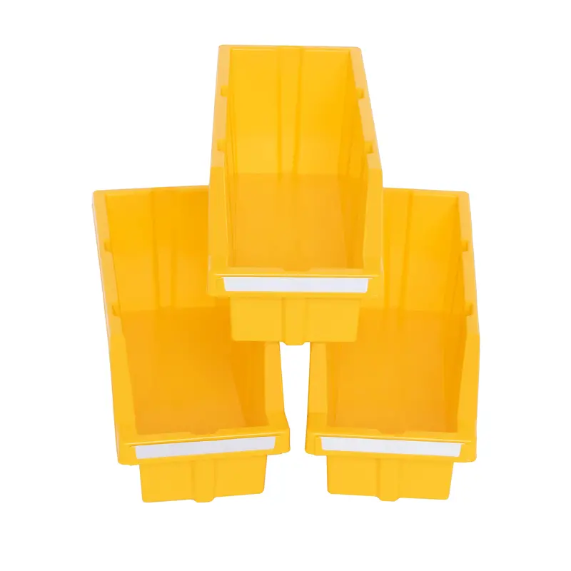 Medium Yellow Bins For Commercial Bin Rack, Medium (3-Pack) 1