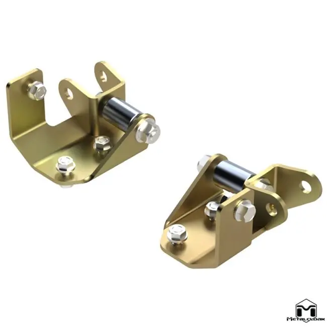 Metalcloak メタルクローク フロント ロア ショック マウント キット (Jk) 1