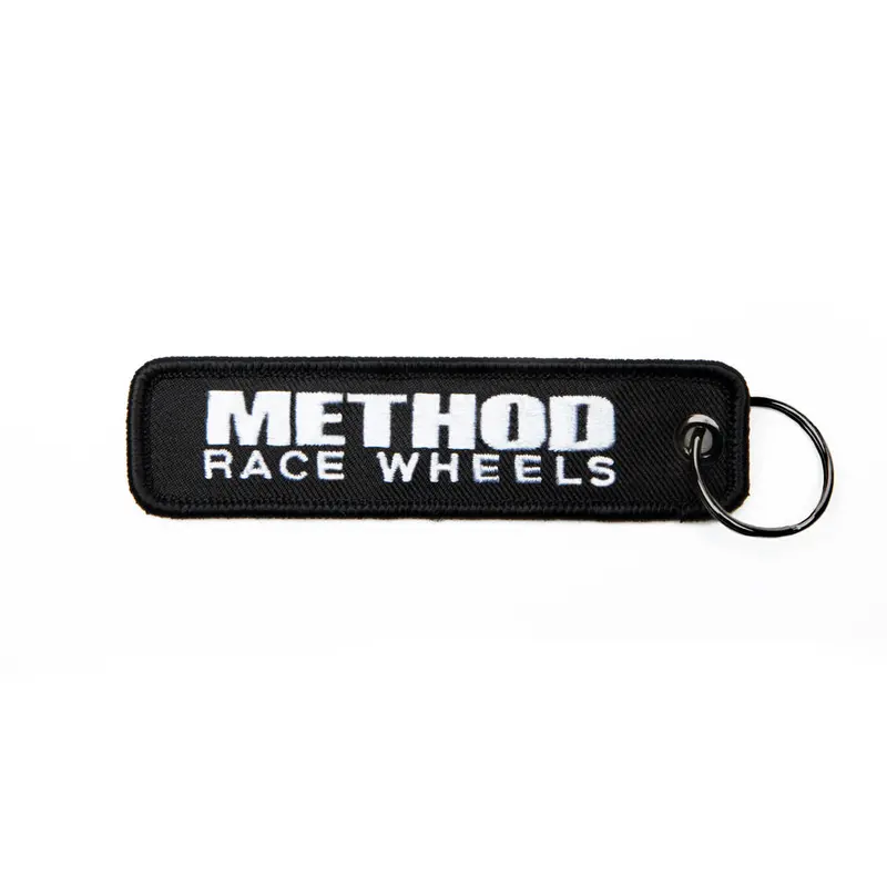 Method メソッド Brand Logo Keychain Black 1