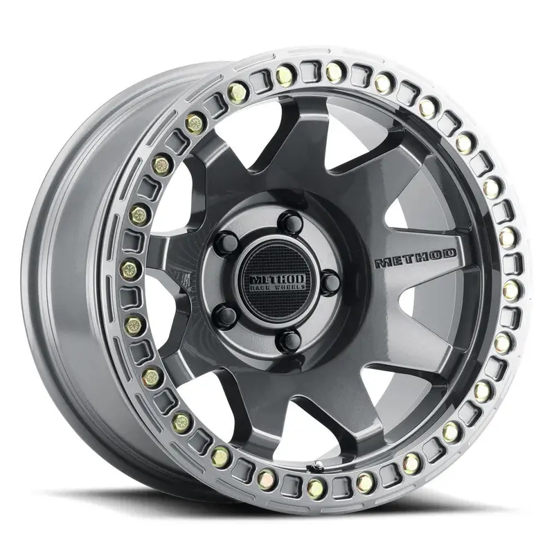 Method Race Wheels メソッド ホイール 108 Beadlock | Gloss Titanium 1