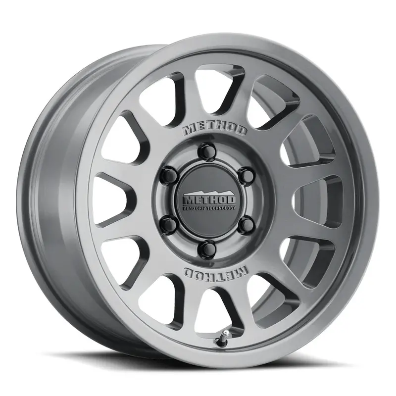 Method Race Wheels メソッド ホイール 703 Bead Grip | Gloss Titanium 1