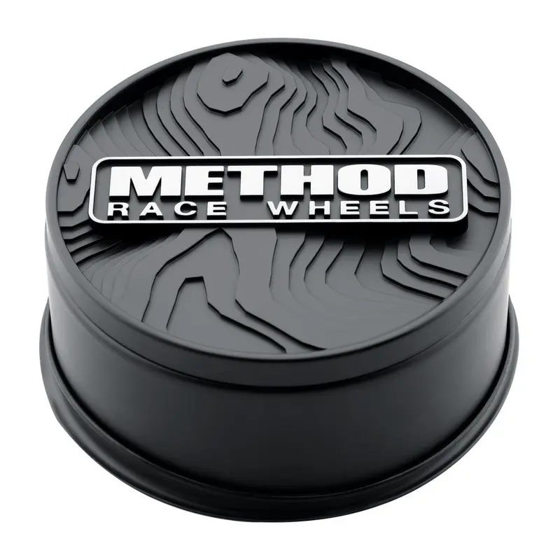 Method Race Wheels メソッド ホイール Center Cap センターキャップ Topo プッシュスルー Black 1