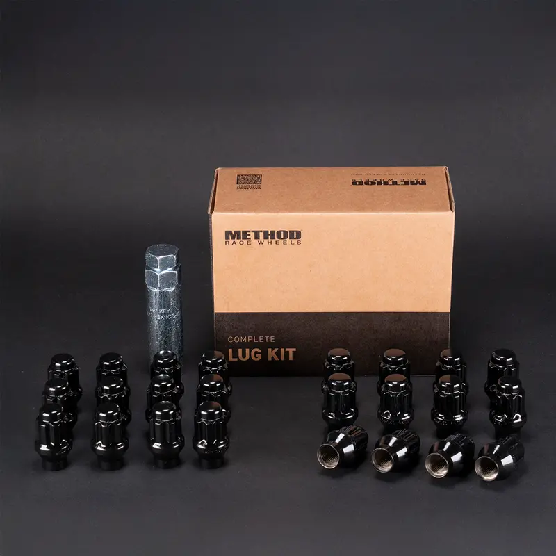 Method Race Wheels メソッド ホイール スプライン ラグナット (ブラック/クローム) 1
