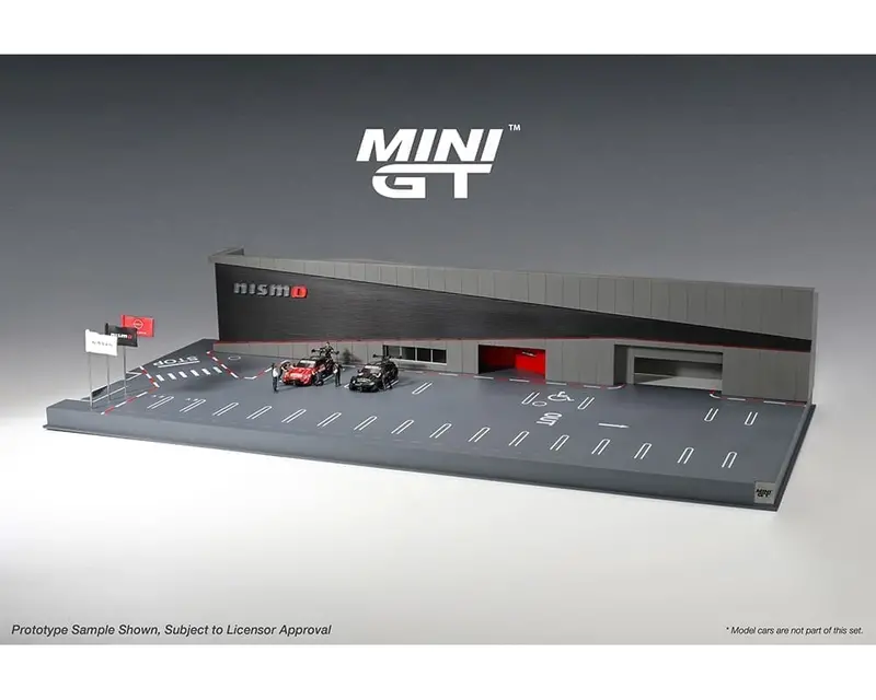 Mini Gt 1:64 Diorama Nissan Motorsports Nismo Operation 1