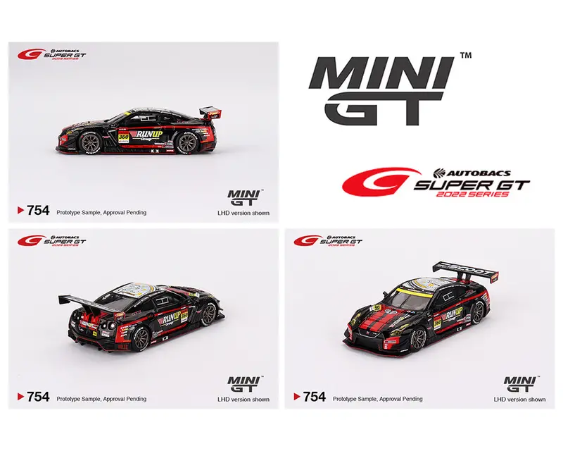 Mini Gt 1:64 Super Gt Series Nissan Gt-R Nismo Gt3 #360 “Runup Rivaux Gt-R” Tomei Sports 2023 1