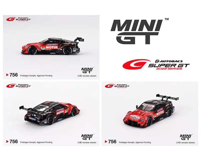 Mini Gt 1:64 Super Gt Series Nissan Z Gt500 #23 “Motul Autech Z” Nismo 2023 1