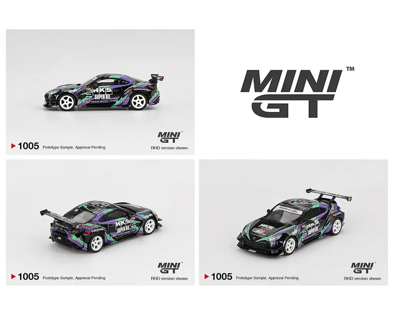 Mini Gt 1:64 Toyota Gr86 Hks Type R 2022 Tokyo Auto Salon 1
