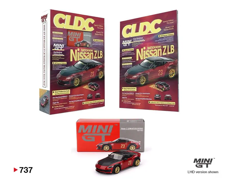 Mini Gt X Cldc Exclusive 1:64 Super Gt Series Nissan Z Gt500 #23 “Motul Autech Z” Nismo 2023 1