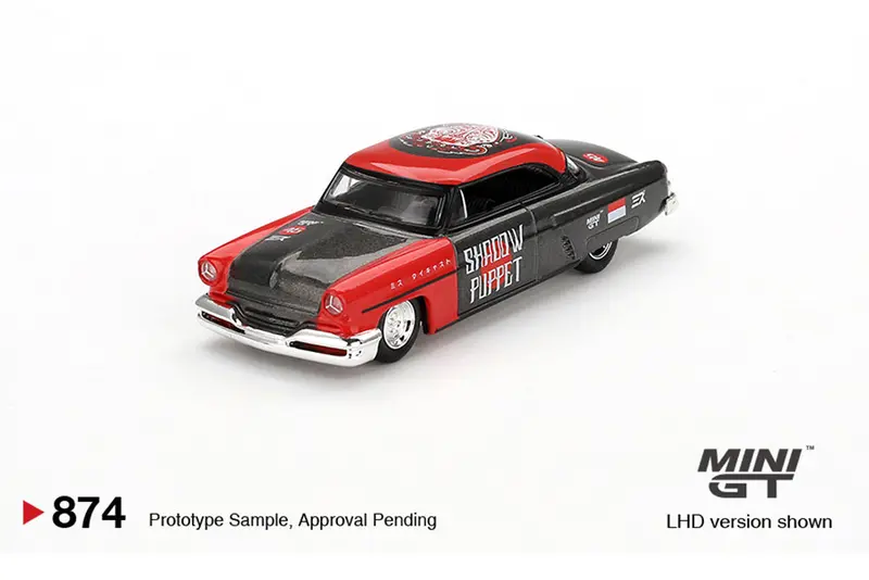 Mini Gt X Mizu Diecast 1:64 Lincoln Capri Hot Rod 1954 “Shadow Puppet” Limited Edition 1