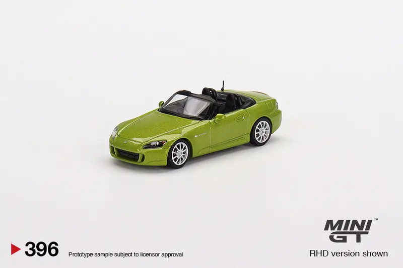 Minigt 1:64 Honda S2000 (Ap2) In Lime Green Metallic 1