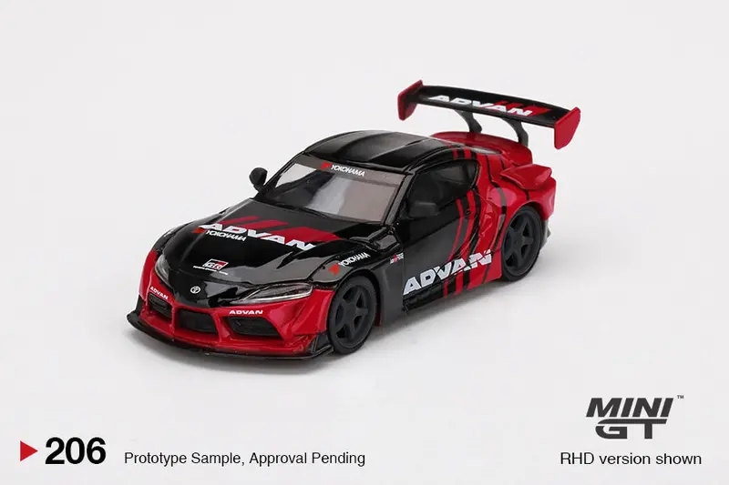 Minigt 1:64 Toyota Supra (Gr) Hks Advan 1