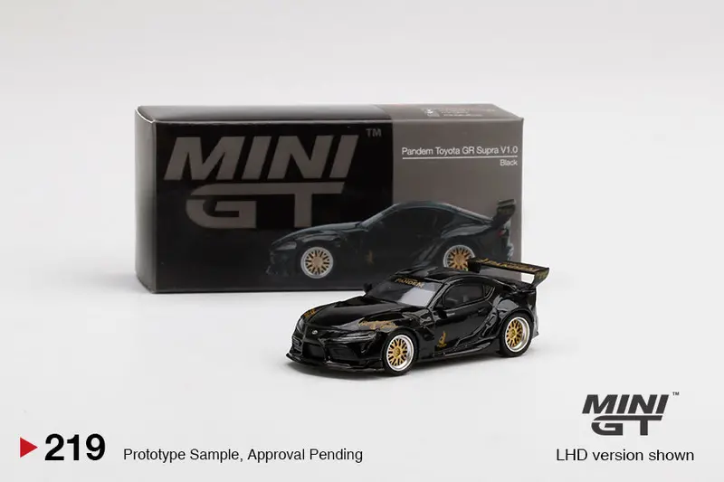 Minigt 1:64 Toyota Supra (Gr) Pandem V1.0 Black 1