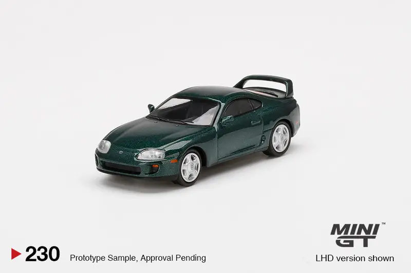 Minigt 1:64 Toyota Supra Mkiv Lhd In Imperial Jade Mica 1