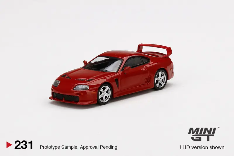 Minigt 1:64 Toyota Supra Trd 3000Gt In Renissance Red 1