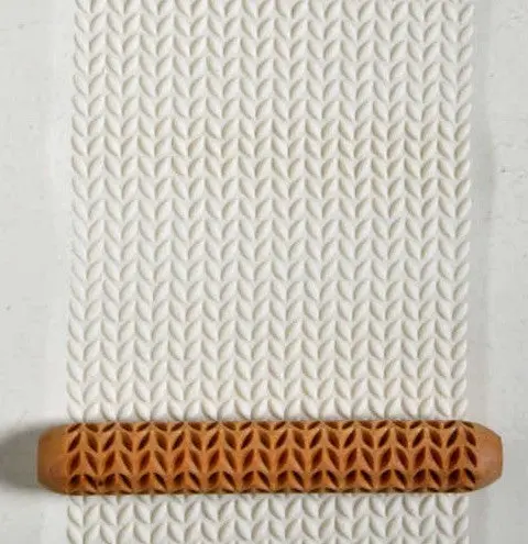 Mkm Hr 063 Hand Roller - Knit Stitch 1