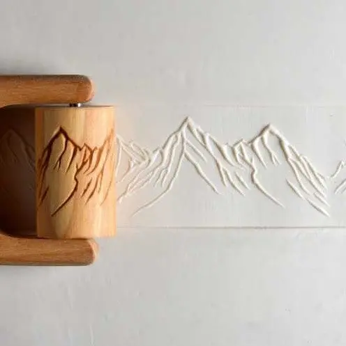 Mkm Rl 031 Large Handle Roller - Mountain Range 1