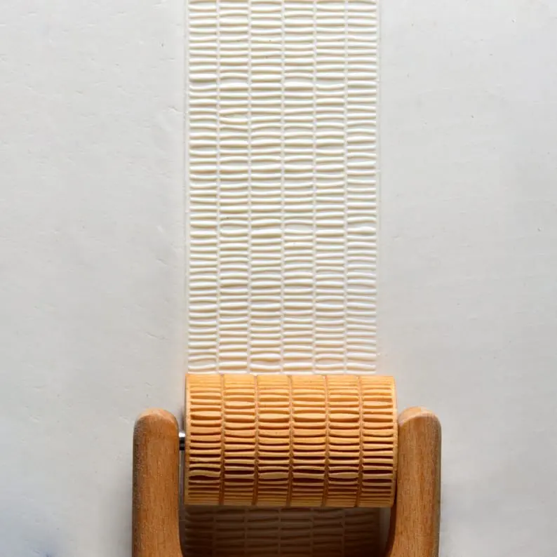 Mkm Rl 035 Large Handle Roller - Layered Lines 1