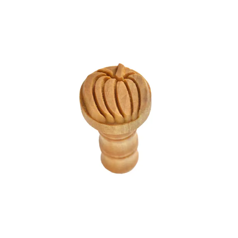 Mkm Scm 164 Medium Round Stamp - Pumpkin 1