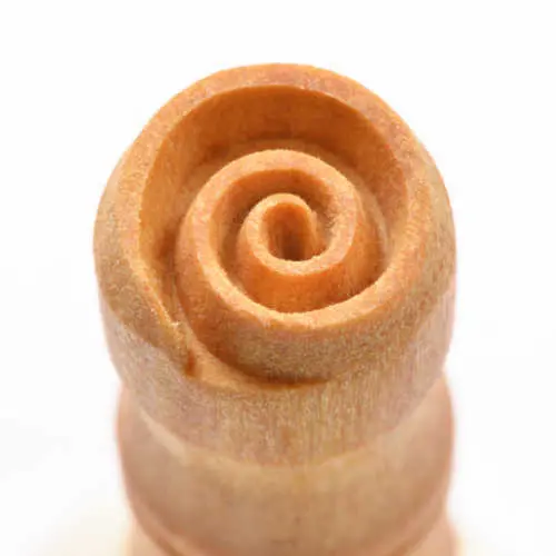Mkm Scs 116 Small Round Stamp - Spiral 1 1
